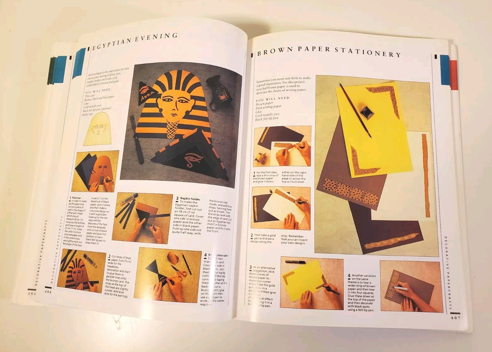 Papercrafts and Origami Paperback Softcover Hermes House Arts & Crafts 512 Pages