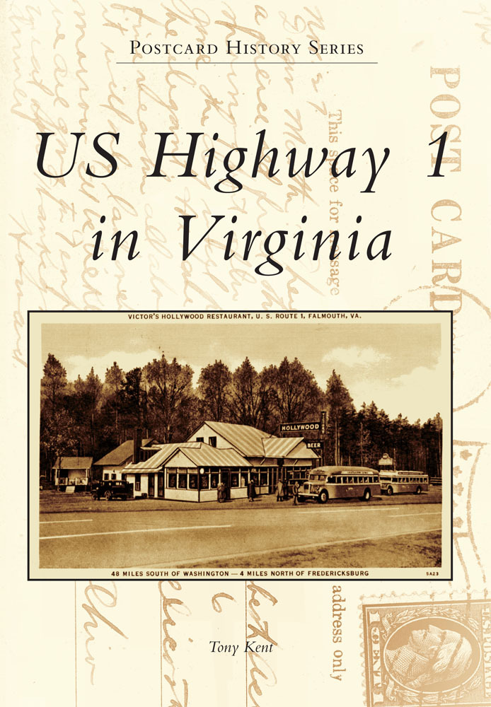 US Highway 1 in Virginia, Virginia, Postcard History Series, Paperback
