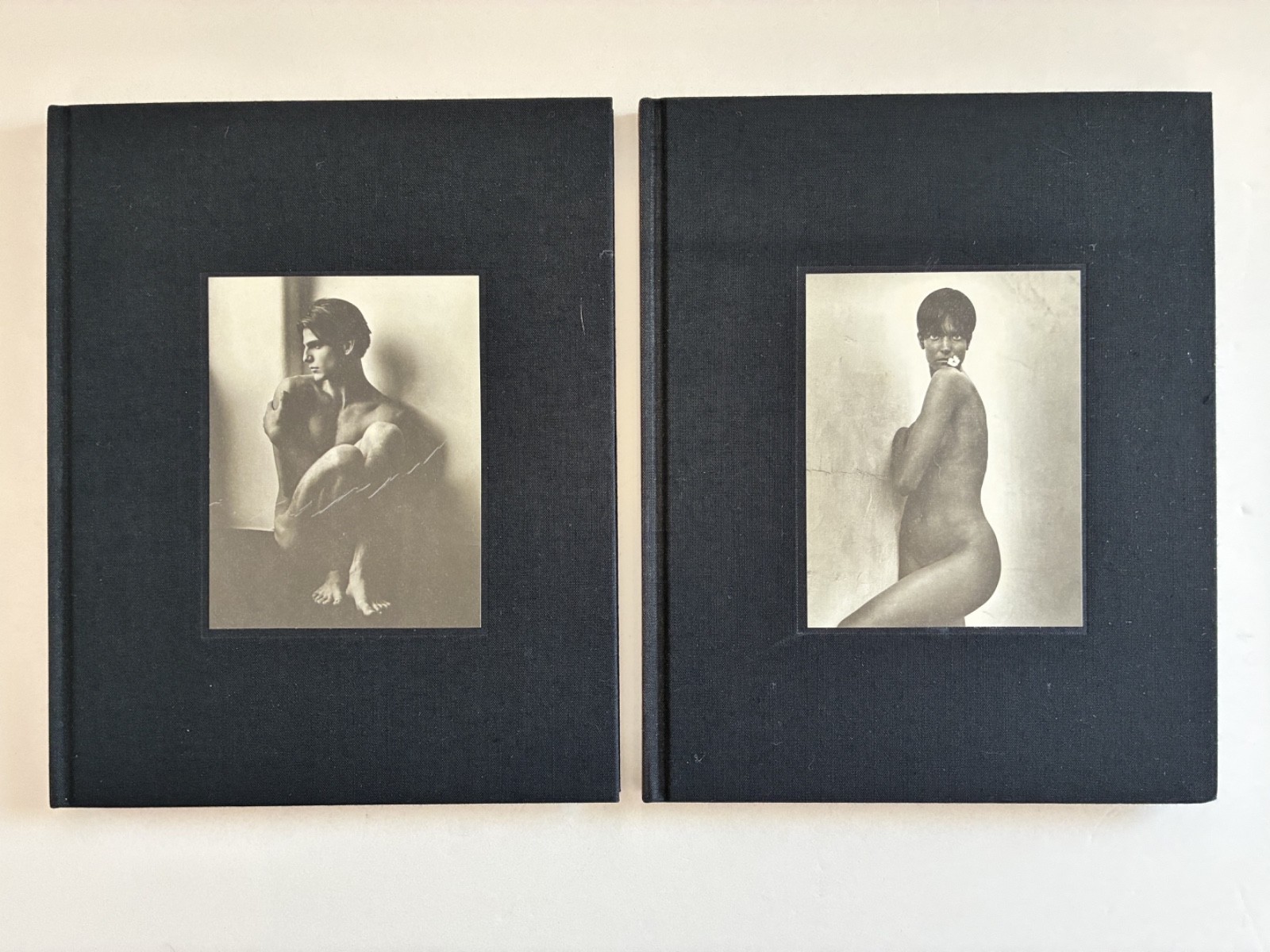 Herb Ritts “M W” 2 Volume Set 2nd Limited Ed Photographs — Very Good