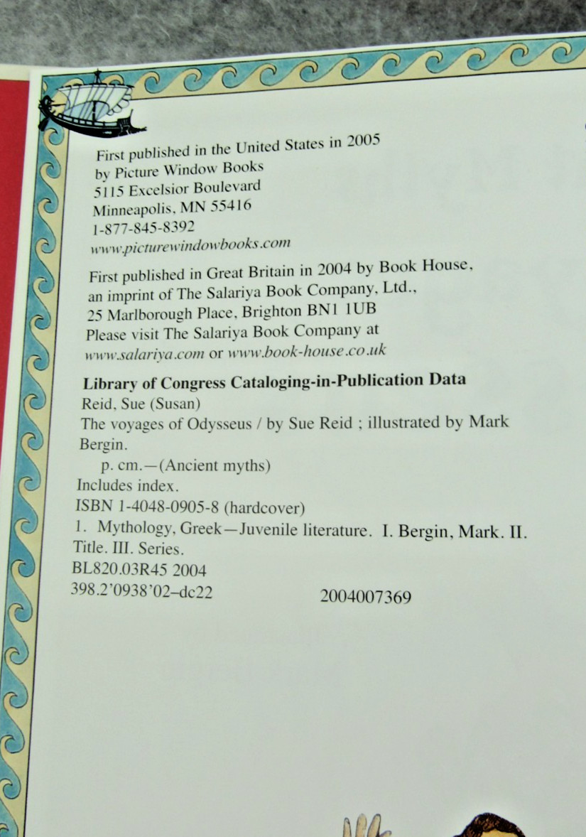 Ancient Myths LOT 6 HC Books ~ Troy Perseus Odysseus Theseus Hercules Homeschool