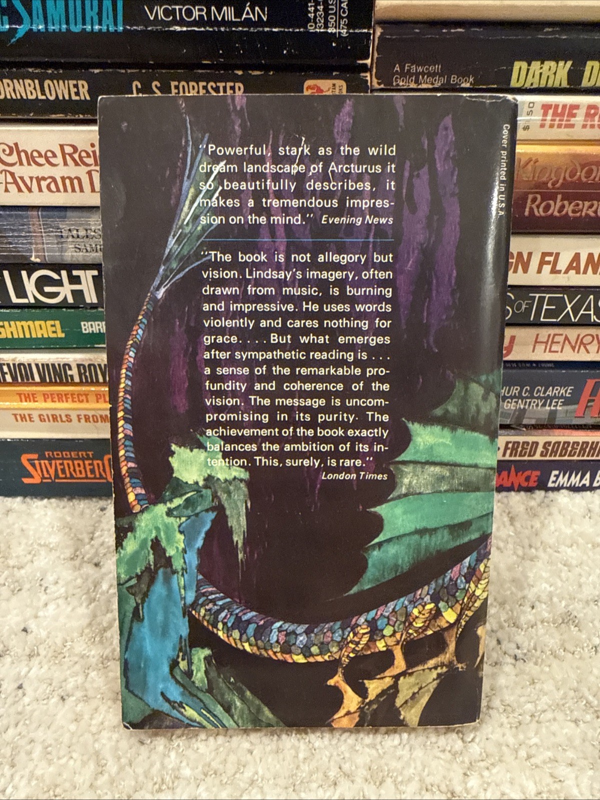A VOYAGE TO ARCTURUS David Linsay Ballantine Adult Fantasy 1st Printing 1968
