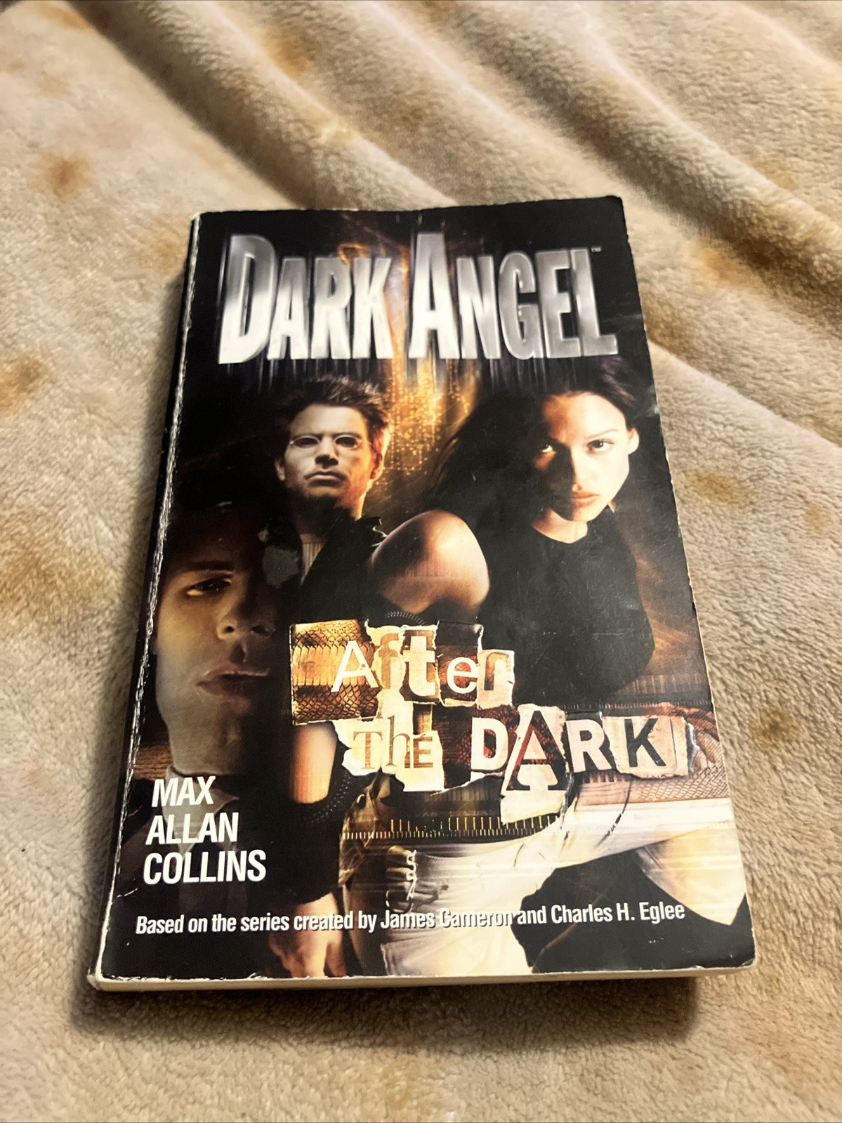 DARK ANGEL – TV Series Novel – After the Dark – 2003 Paperback Book RARE