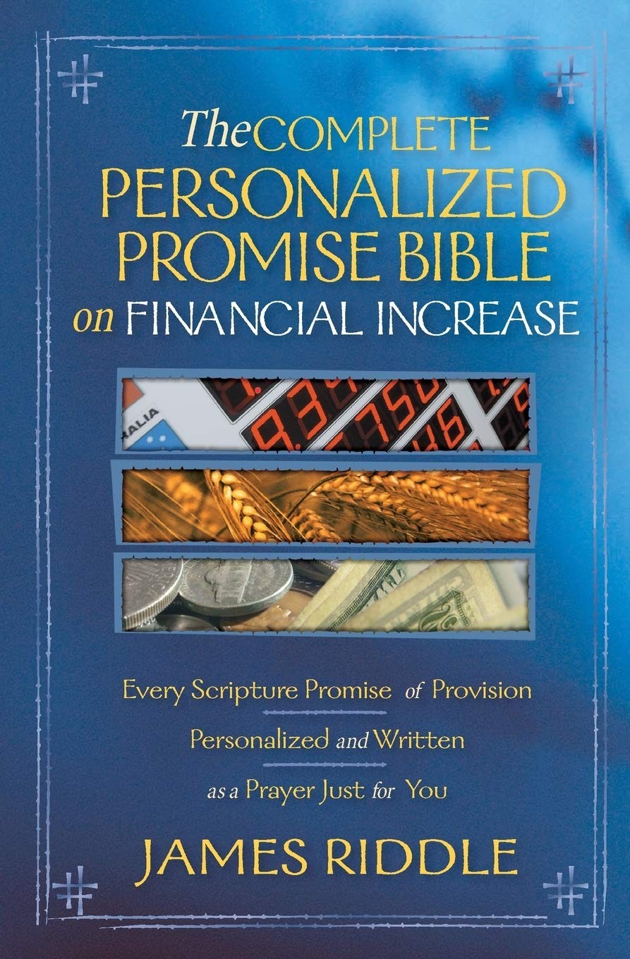 Complete Personalized Promise Bible on Financial Increase: Every Scripture P…