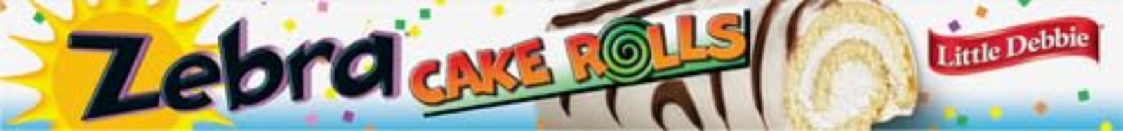 Classic Zebra Cake Rolls – 6 Vanilla-Filled Delights, Kosher Certified – 13.1 Oz