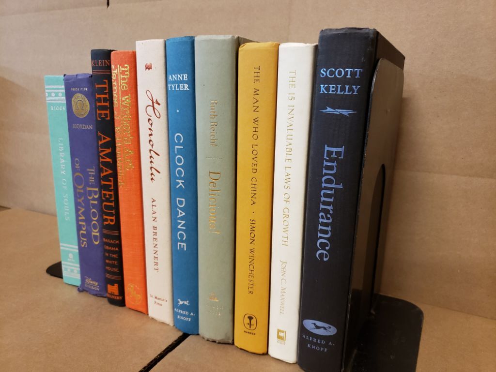 Books by Genre 5 LBS (Pounds) Box Value Lot Sorted Hardback / Paperback MIX SET