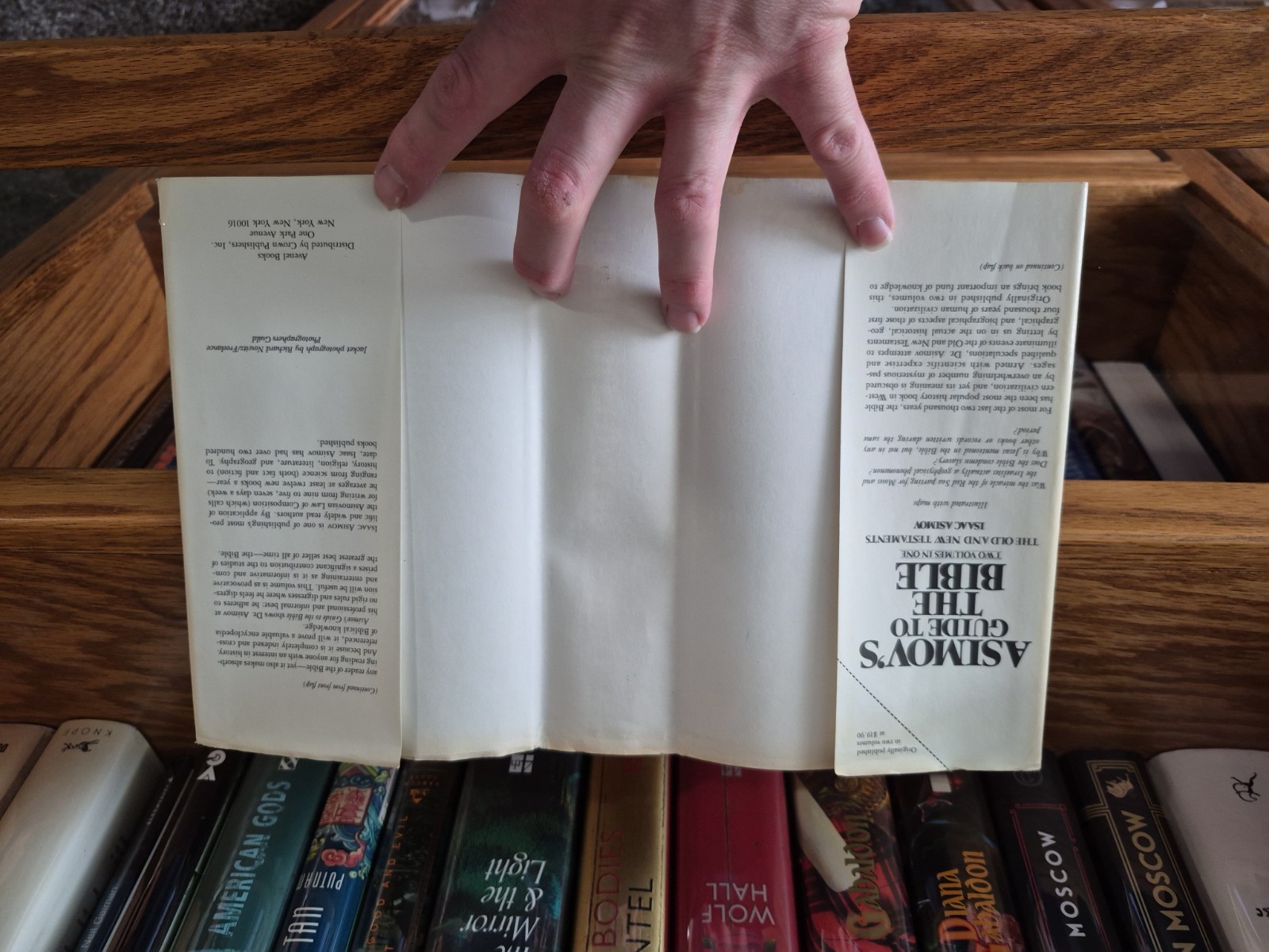 Asimov’s Guide to The Bible by Isaac Asimov (1st Printing) 1981 HC/DJ