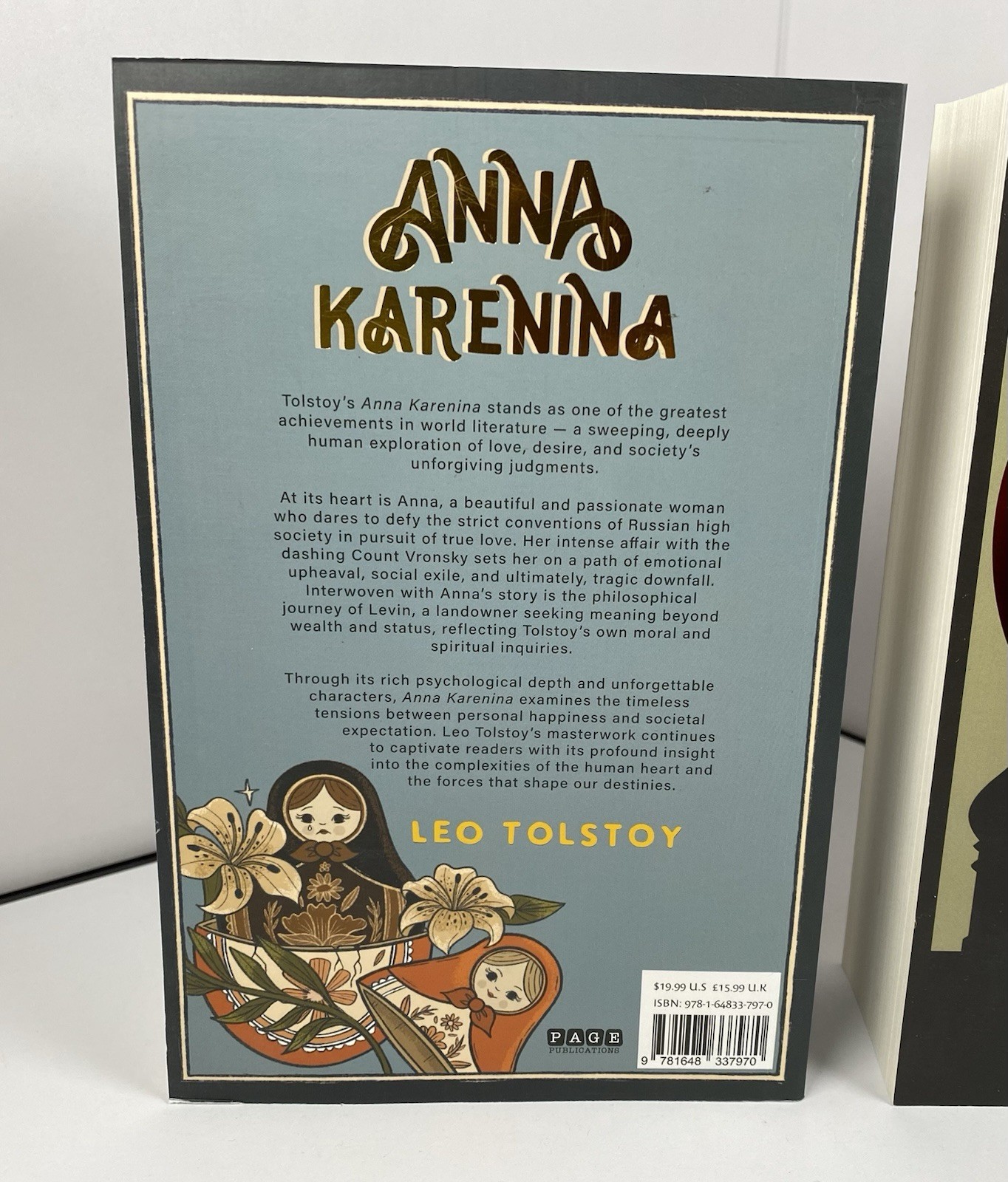 Anna Karenina, The Brothers Karamazov Russian Classics Lot Gift Set Paperback