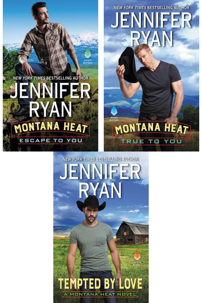 Montana Heat Series All 3 Books in Mass Market Paperback