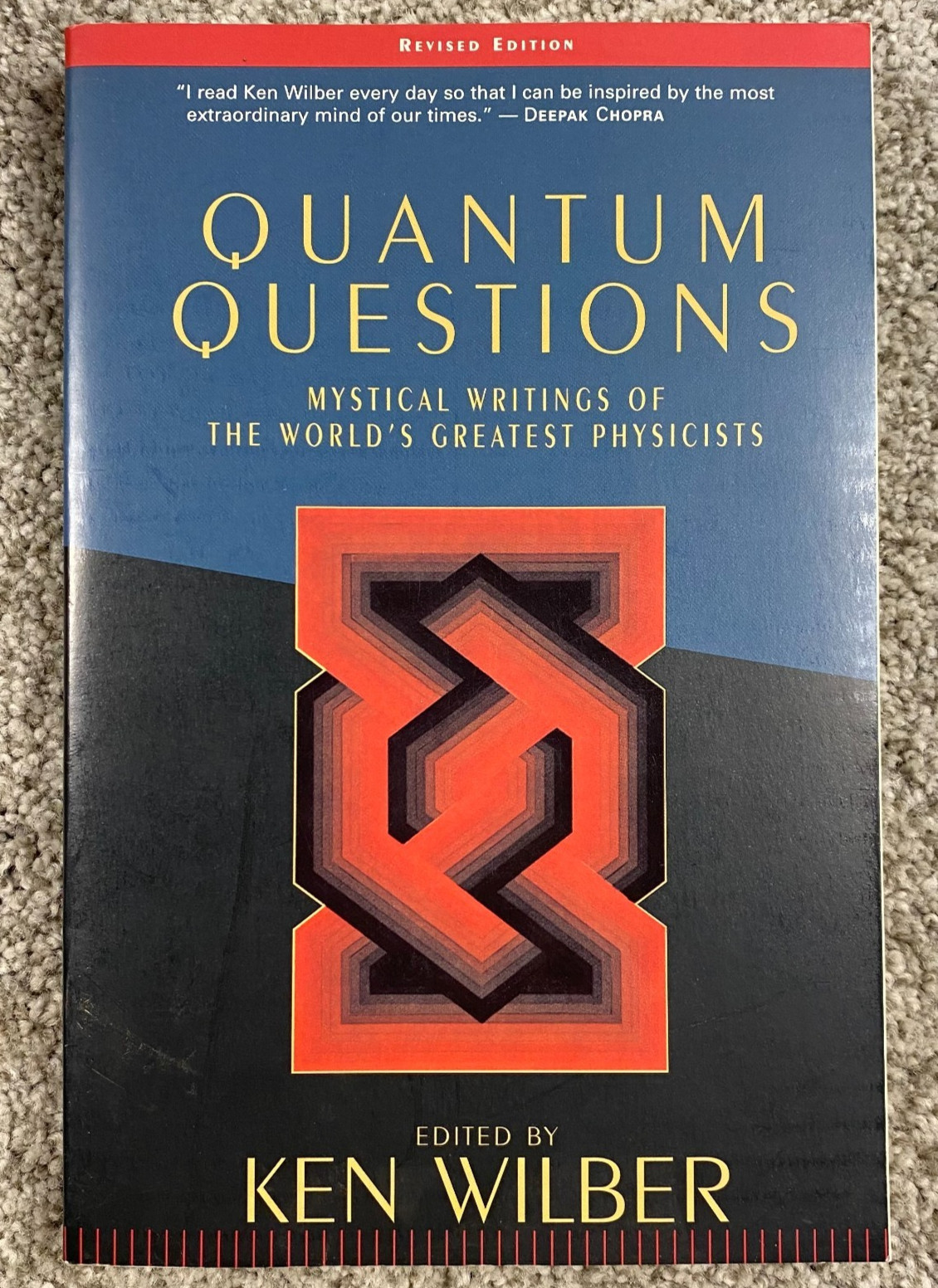 KEN WILBER Lot (9) 8 Books & DVD Set Quantum Questions Essential In Dialogue ++