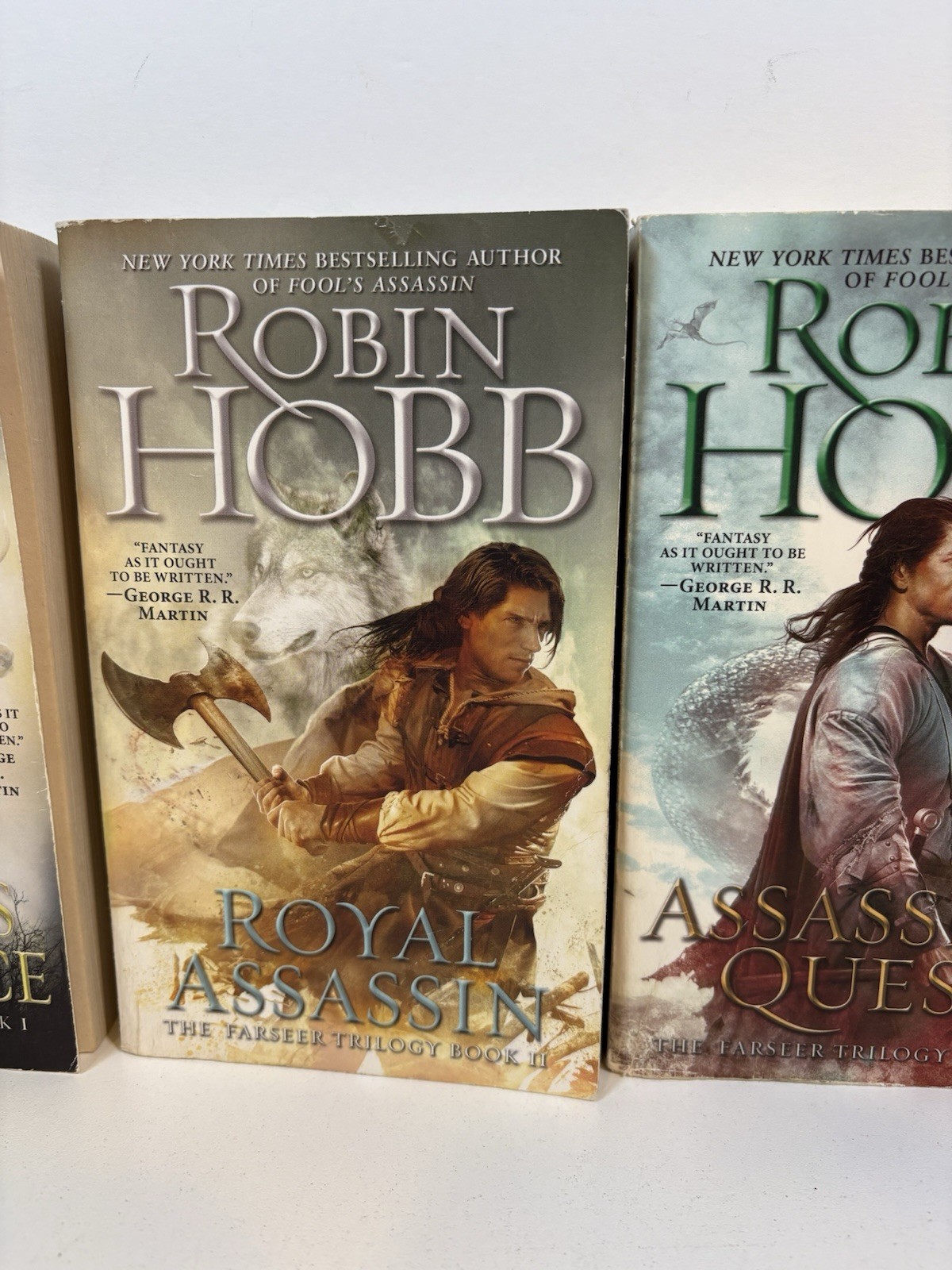 Robin Hobb Farseer Trilogy Assassin’s Apprentice Royal Assassin Quest Book 1-3