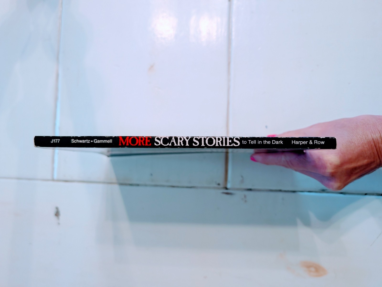VTG 1986 More Scary Stories To Tell In The Dark Alvin Schwartz 1st Ed PB Horror