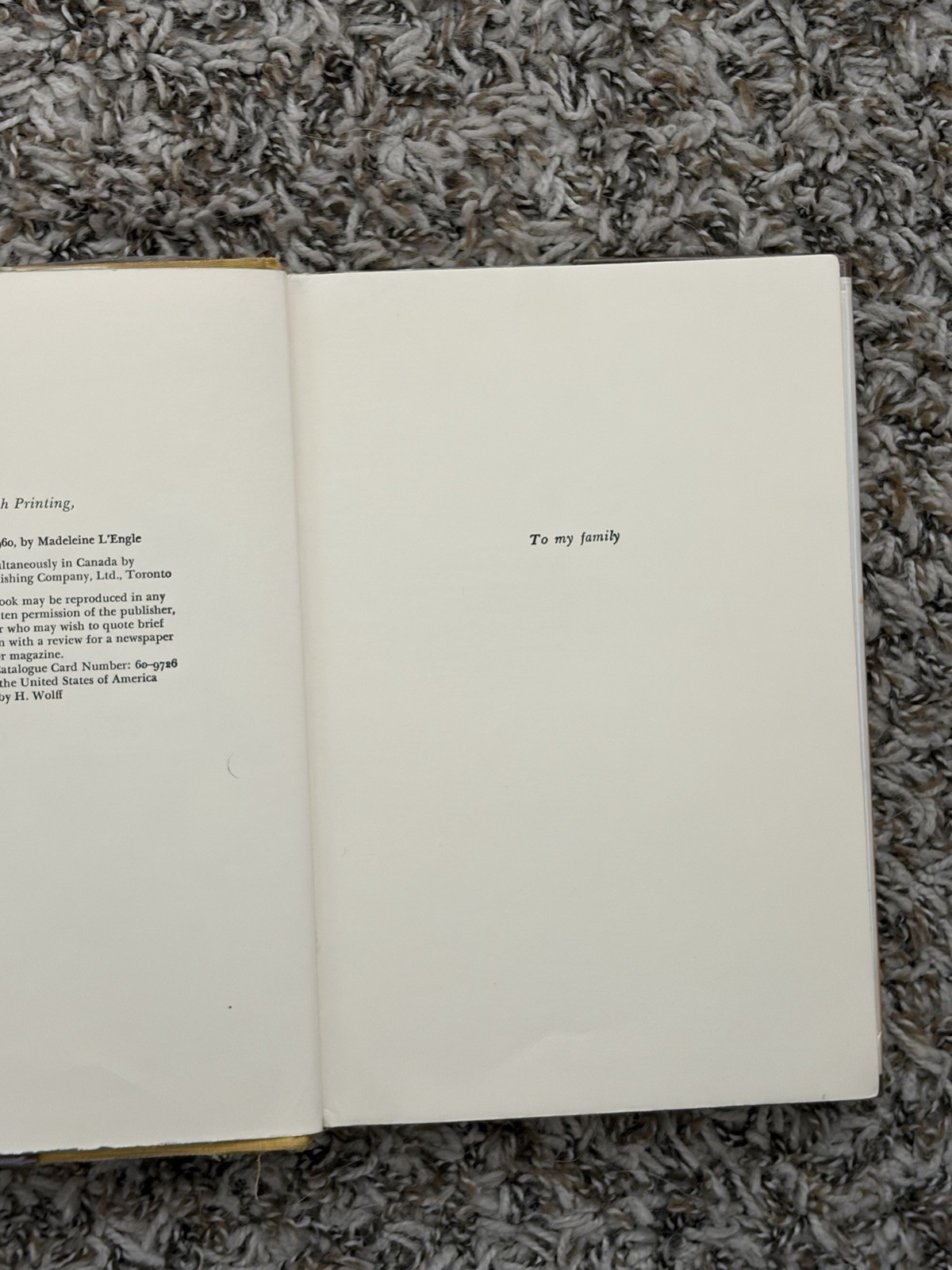 Madeleine L’Engle Meet the Austins 1960 Library Copy Hardcover