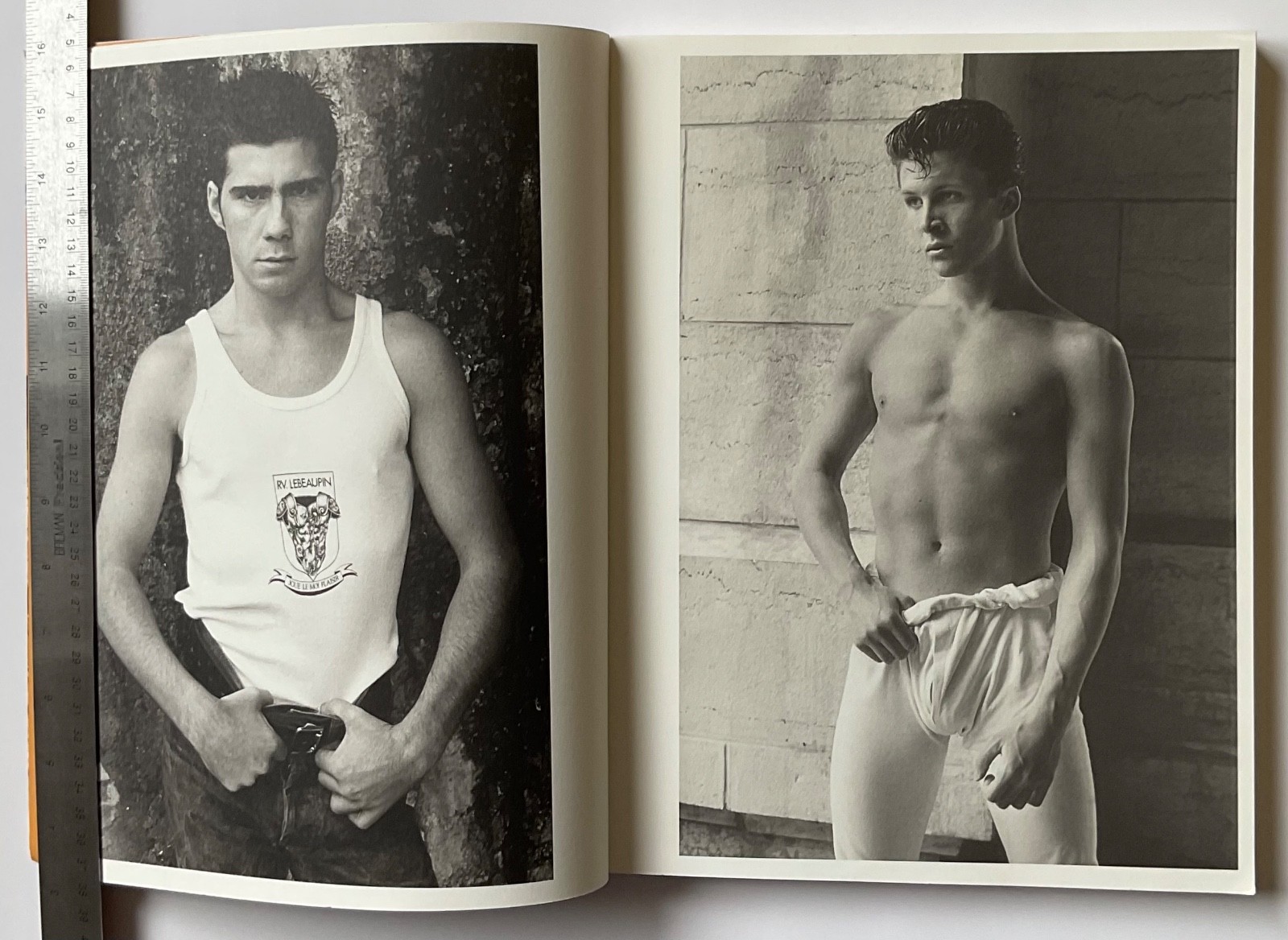 PHOTOGRAPHIES by R. V. Lebeaupin OOP 1994 Bruno Gmunder Male Photography Book