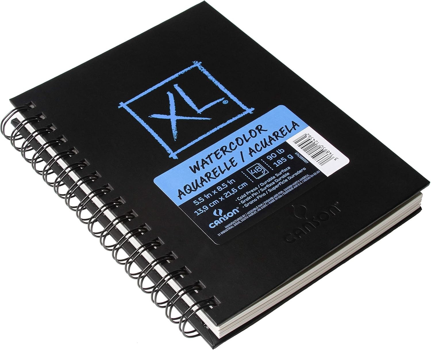 XL Series Watercolor Pad – 48 Sheets for Painting Techniques, 5.5×8.5