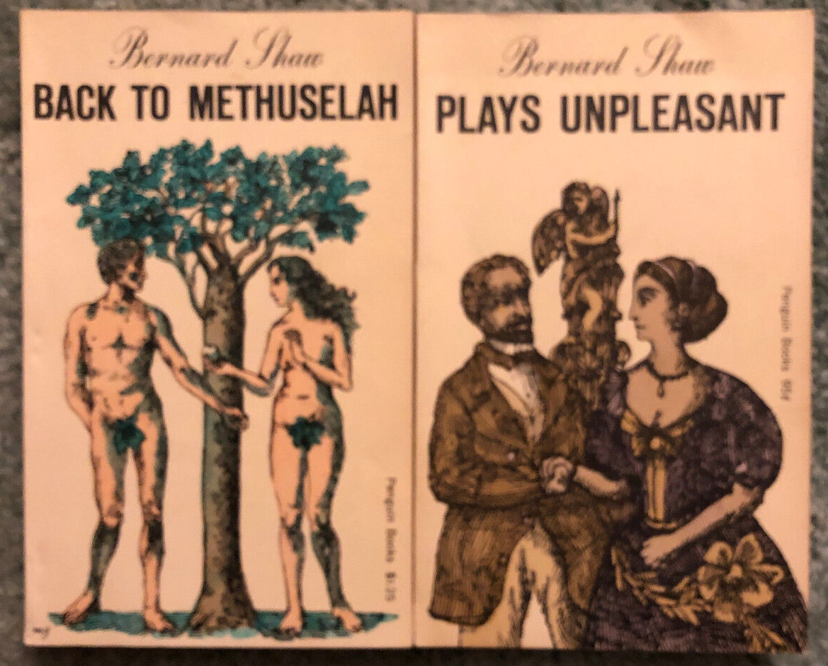 George Bernard Shaw books, Back to Methuselah & Plays Unpleasant