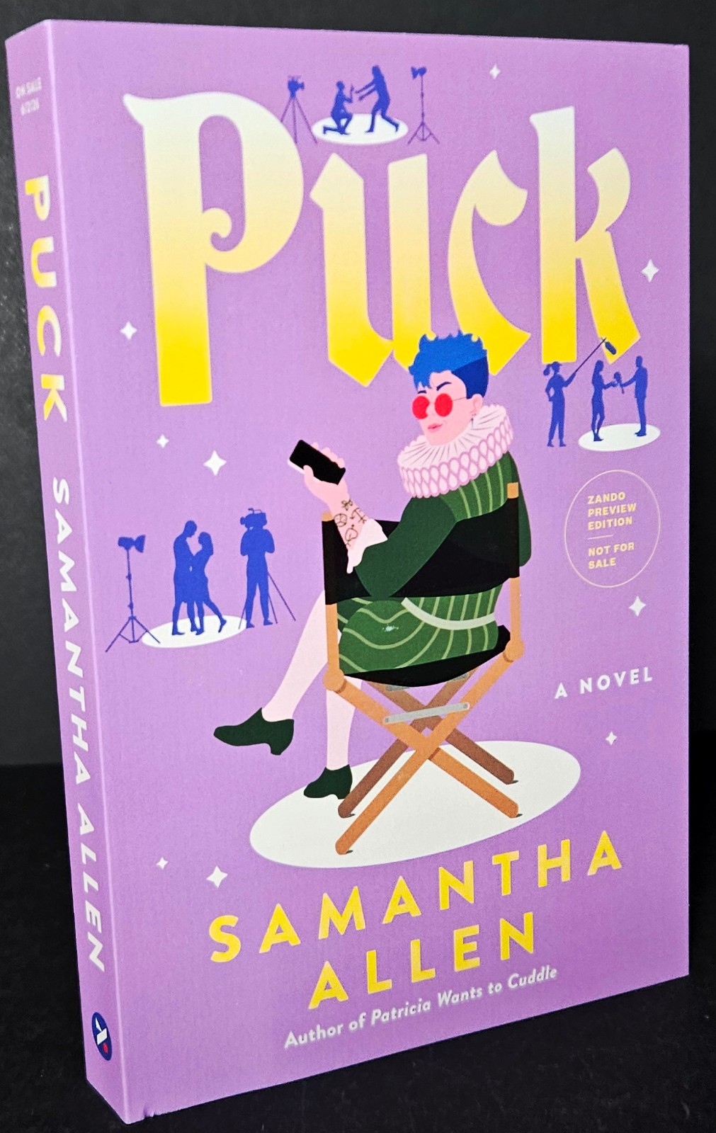 Puck by Samantha Allen (Patricia Wants to Cuddle) RARE Advance Readers Copy