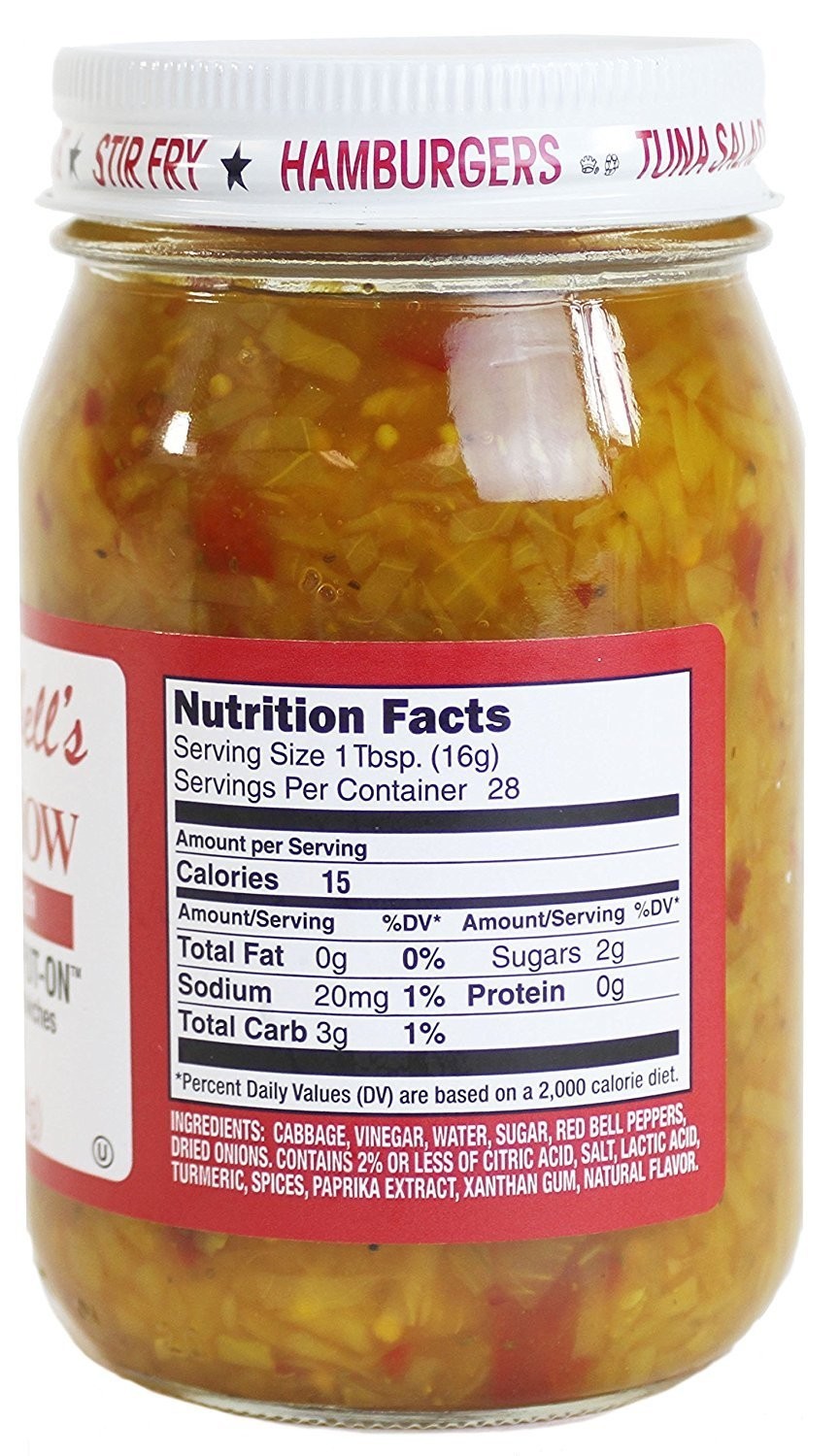 Chow Chow Pickles – 2 Pack (16oz Jars) – Hot & Sweet Relish for Sandwiches & Sna