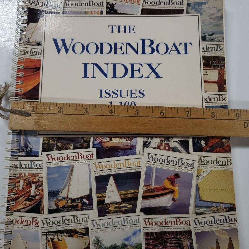 The Wooden Boat Index 1- 100 Compiled By Anne Bray Wooden Boat Publications 1991