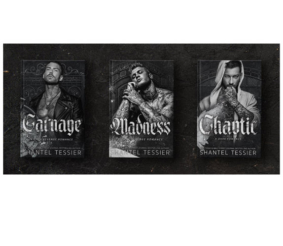 3 book set Chaotic by Shantel Tessier Brand New English paperback Free Shipping