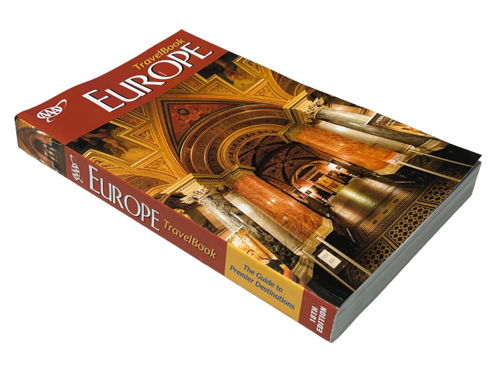 AAA Travel Book – Explore Europe 576 Pages – Great Information – 18th Edition