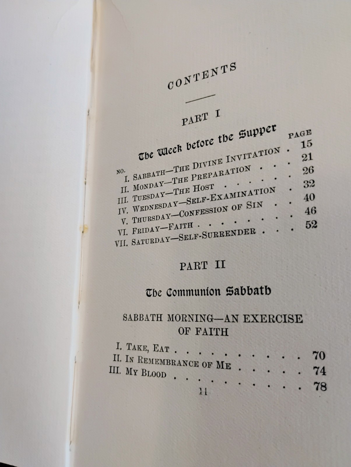 The Lord’s Table Andrew Murray RARE Hardback Antique book 1897 Revell Christian