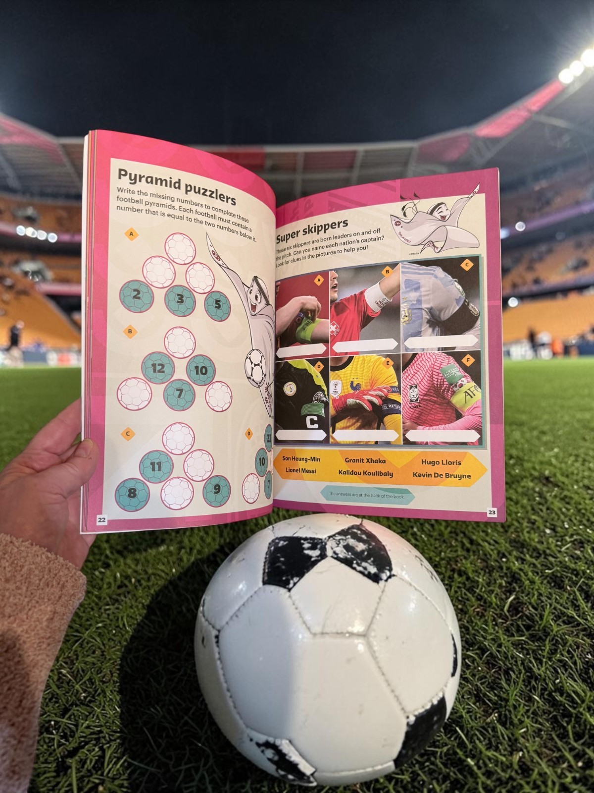 FIFA World Cup Official Activity Book 32 Pages Coloring Puzzles Prizes New