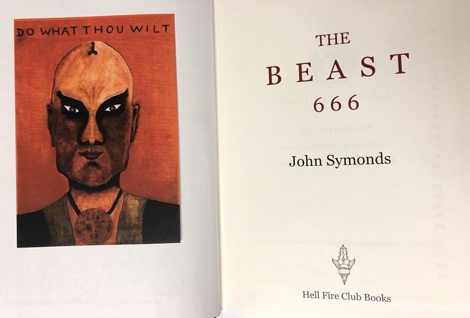 Aleister Crowley The Beast 666 quarter leather edition John Symonds limited ed