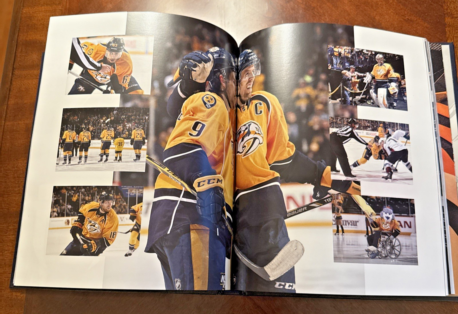 Nashville Predators NHL 25th Anniversary Commemorative Book 1998-2023 Hardcover