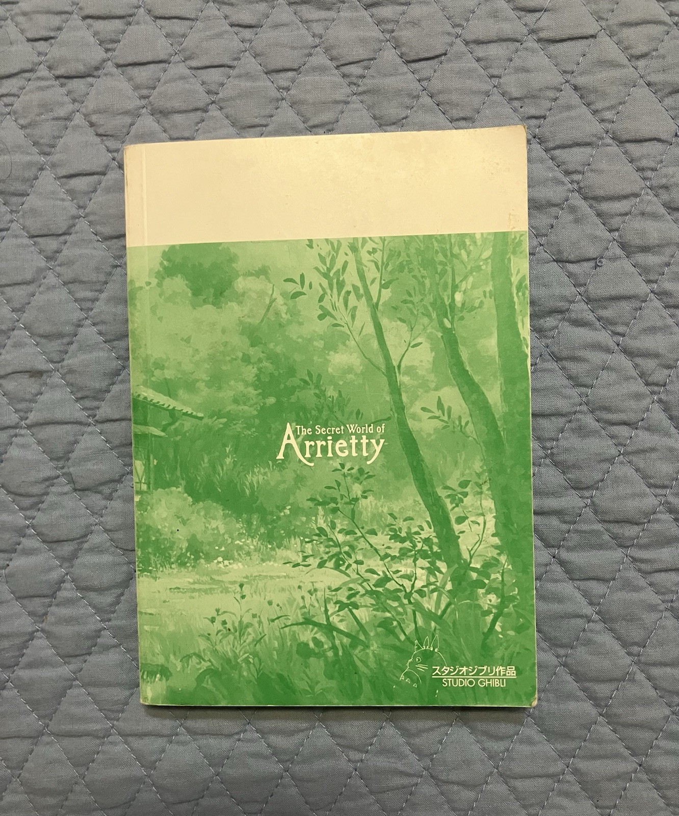 The Secret World of Arrietty (Book 1) Studio Ghibli Storyboard Art Illustration