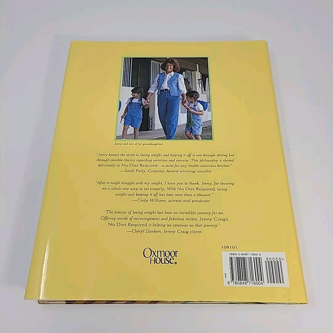 Vintage Lot Jenny Craig Cookbooks Recipes Hardcover Diabetes Simple Pleasures