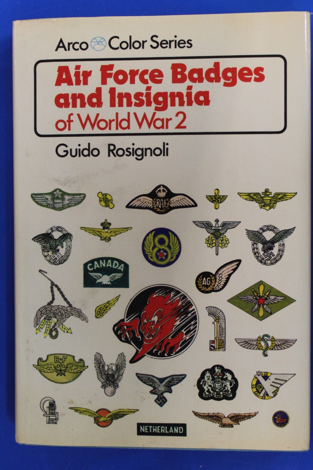 Air Force Badges and Insignia Of World War 2 (II)-Guido Rosignili-W/DJ Arco Pub