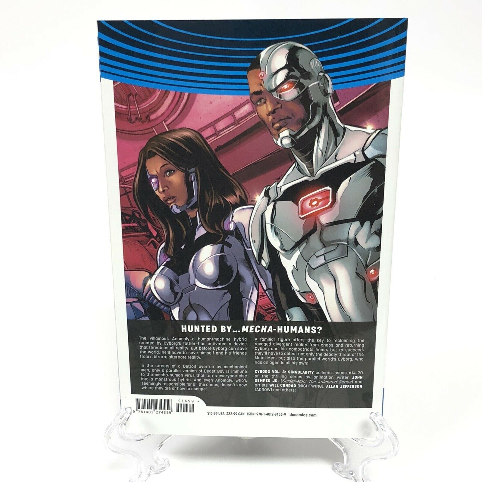 Cyborg Volume 3 Singularity New DC Comics Rebirth TPB Paperback