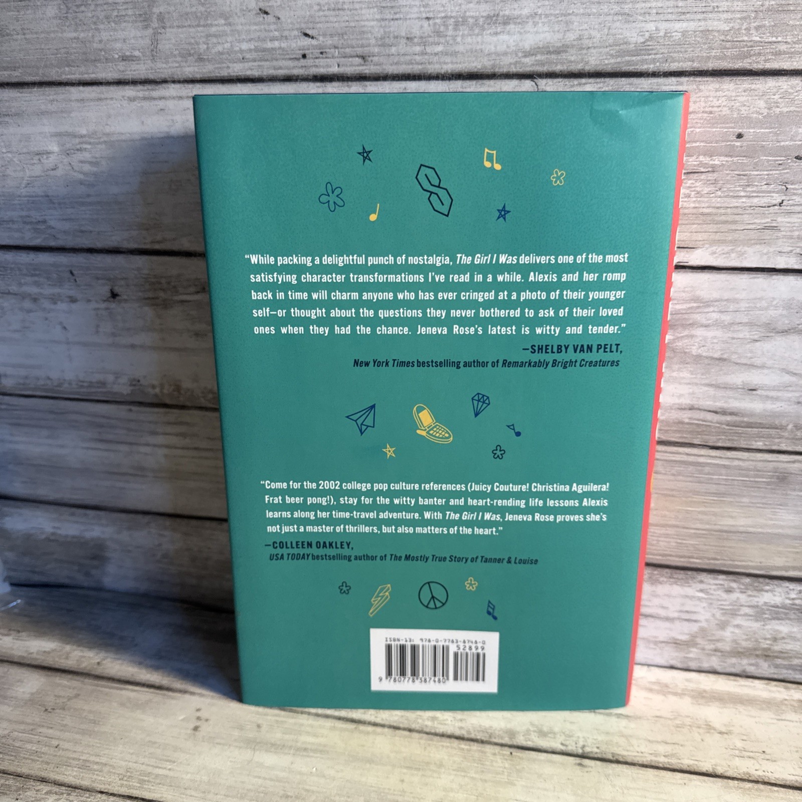 New! The Girl I Was A Novel Deluxe Limited Edition by Jeneva Rose (Hardcover)