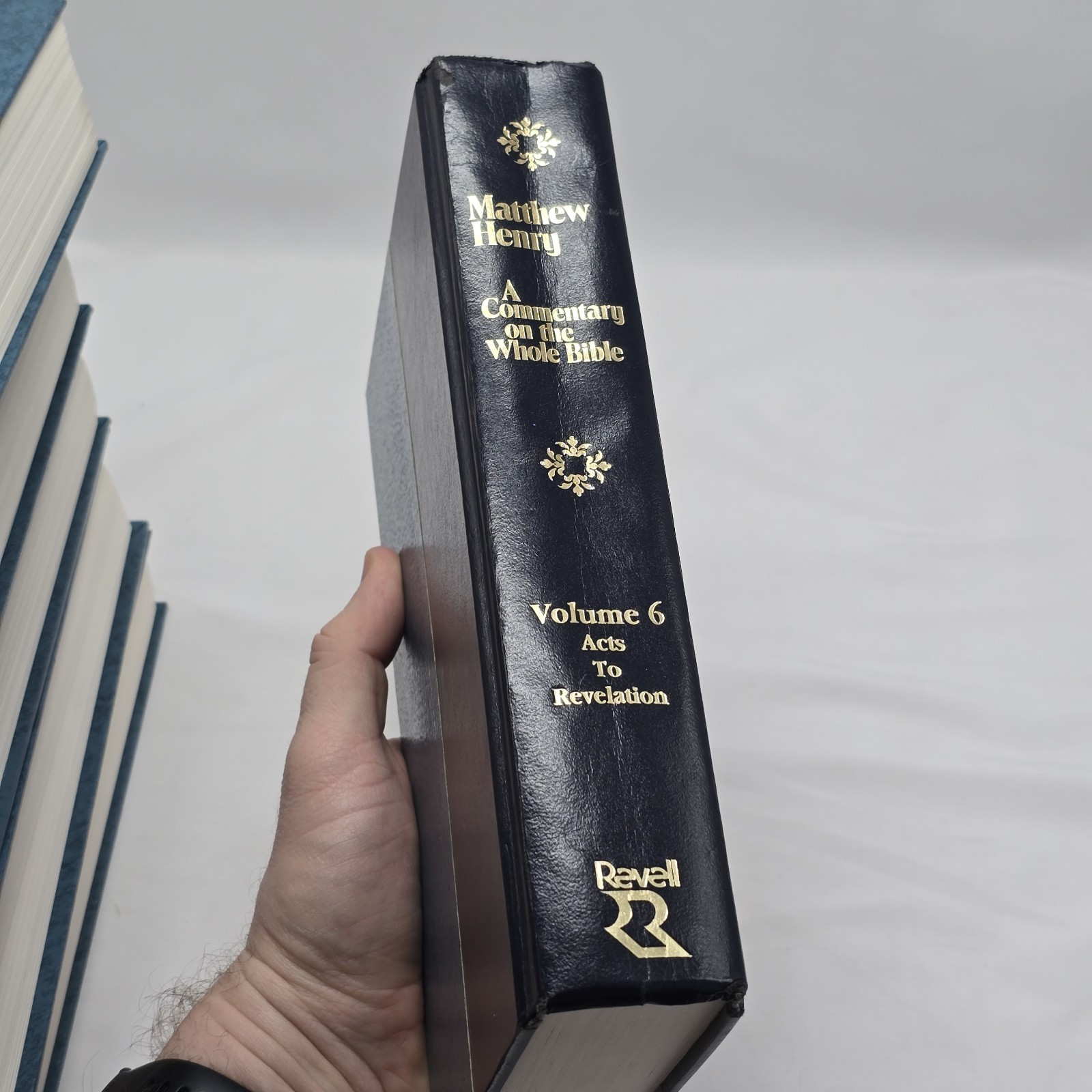 Matthew Henry’s Commentary On The Whole Bible Vol 1-6 Complete Set Revell Vtg