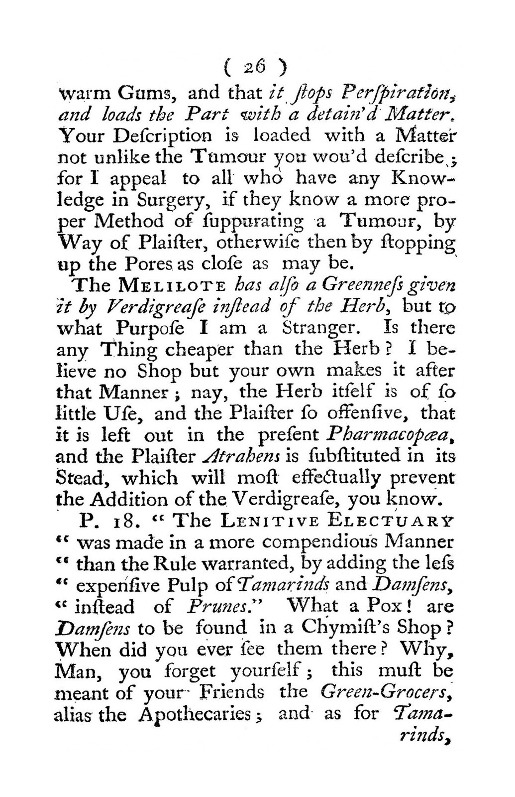 1748 The Apothecary Display’d 44 Pages