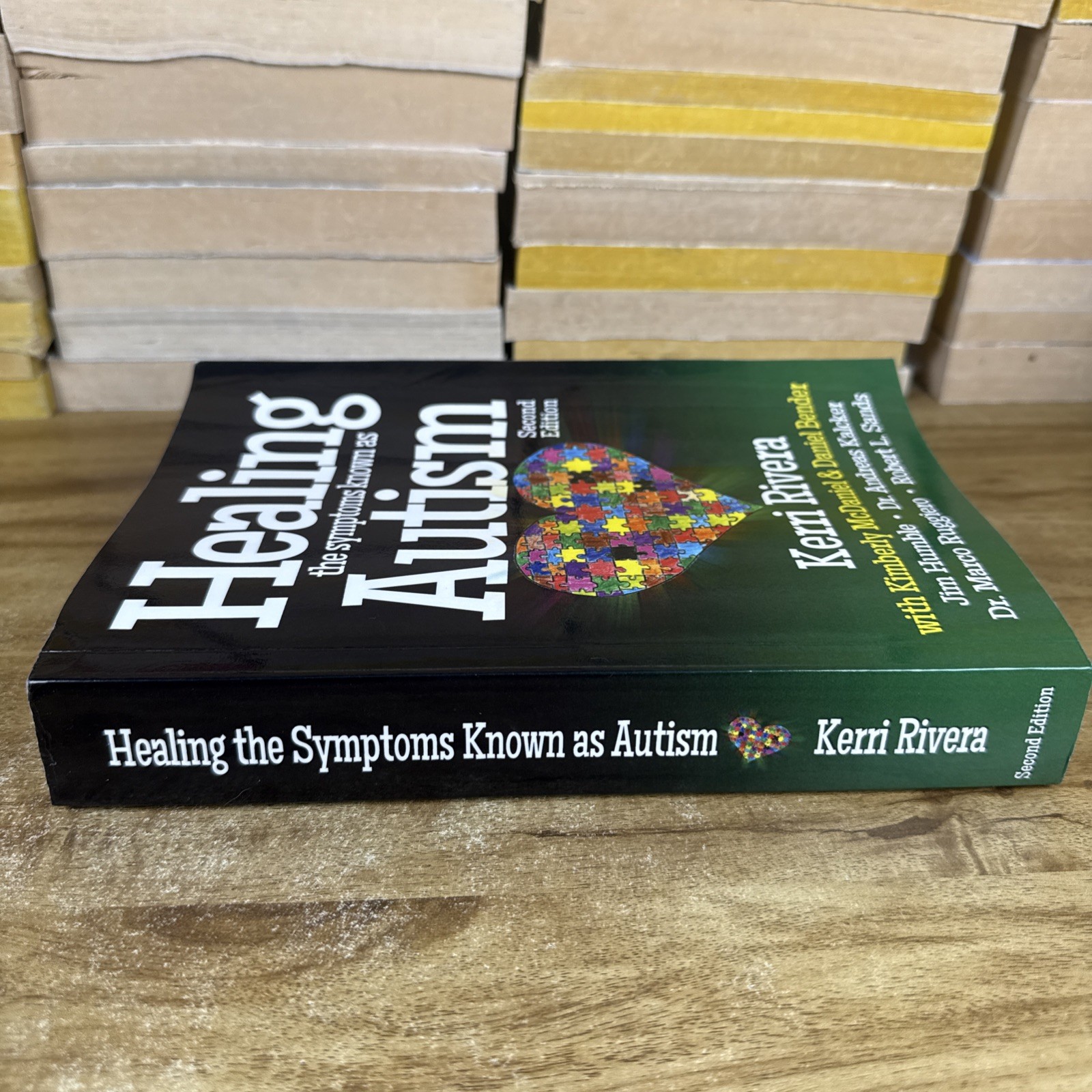 HEALING THE SYMPTOMS KNOWN AS AUTISM KERRI RIVERA 2ND EDITION PAPERBACK OOP READ