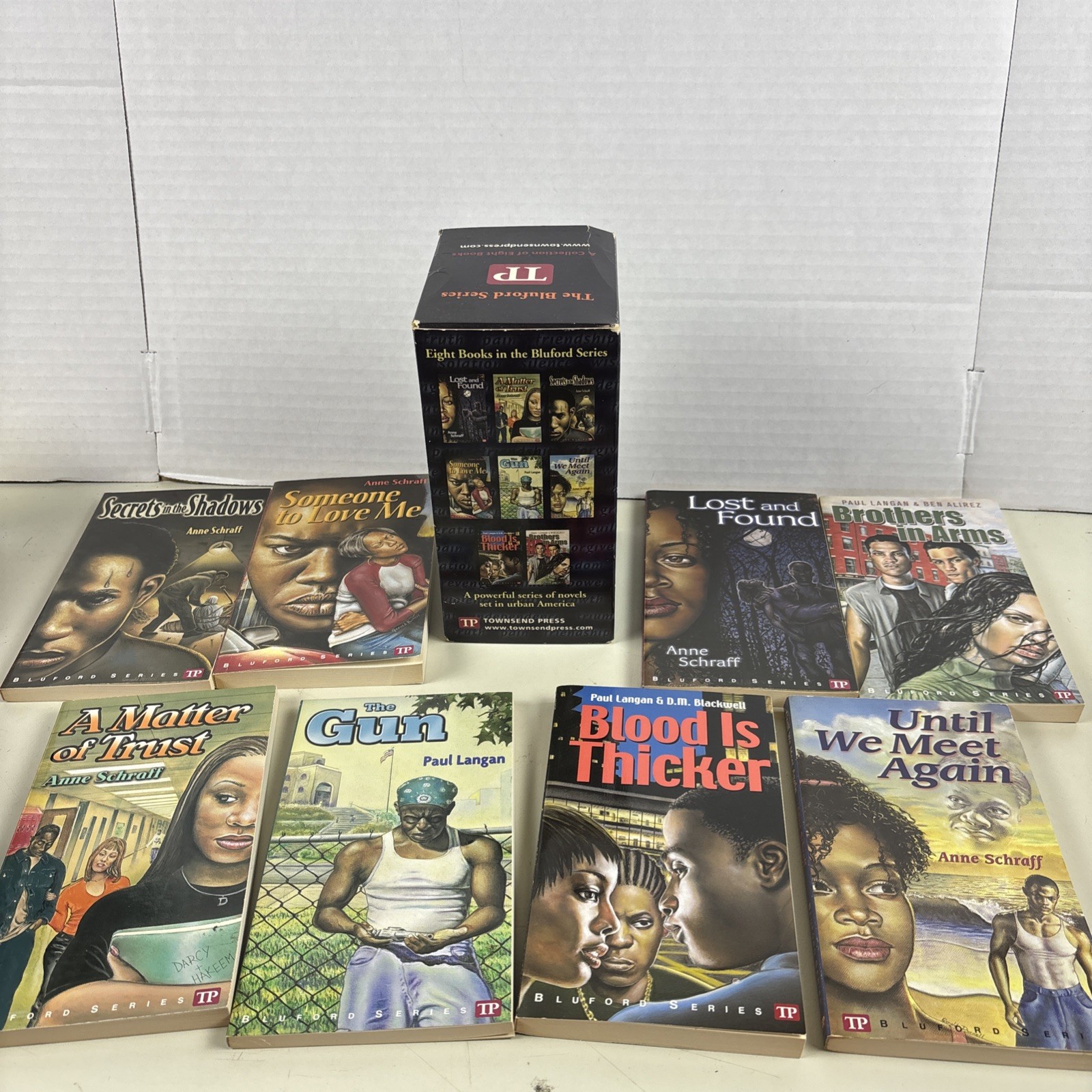 Bluford Series 8 Book Box Gift Set Collection Townsend Press TP Multiple Authors