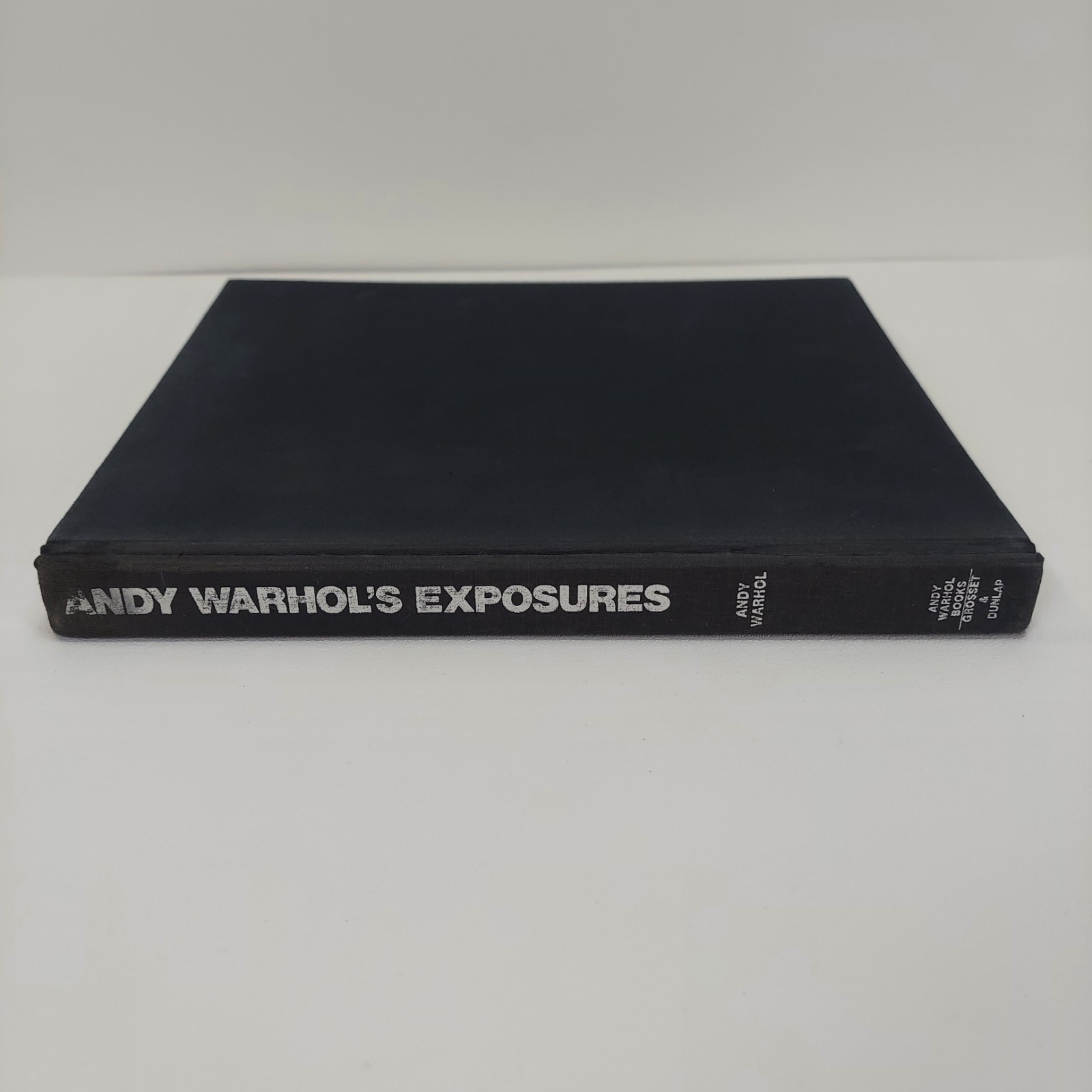 Andy Warhols Exposures 1979 1st Edition & Print Hard Cover Bob Colacello Pop Art