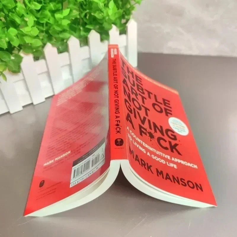 New “The Subtle Art Of Not Giving A F Mark Manson Hardcover” Stress Relief Book