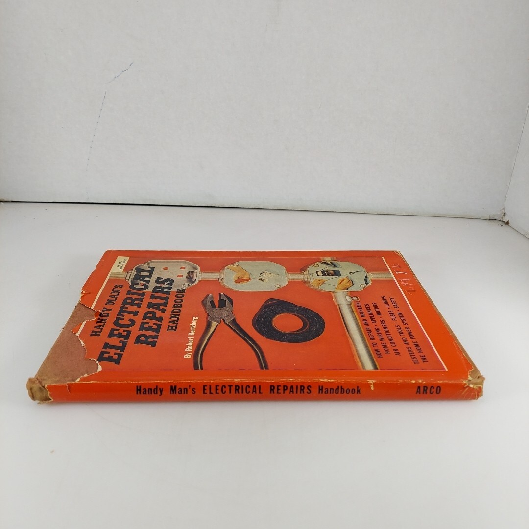 Handy Man’s Electrical Repairs Handbook by Robert Hertzberg 1955 Arco Pub. HCDJ