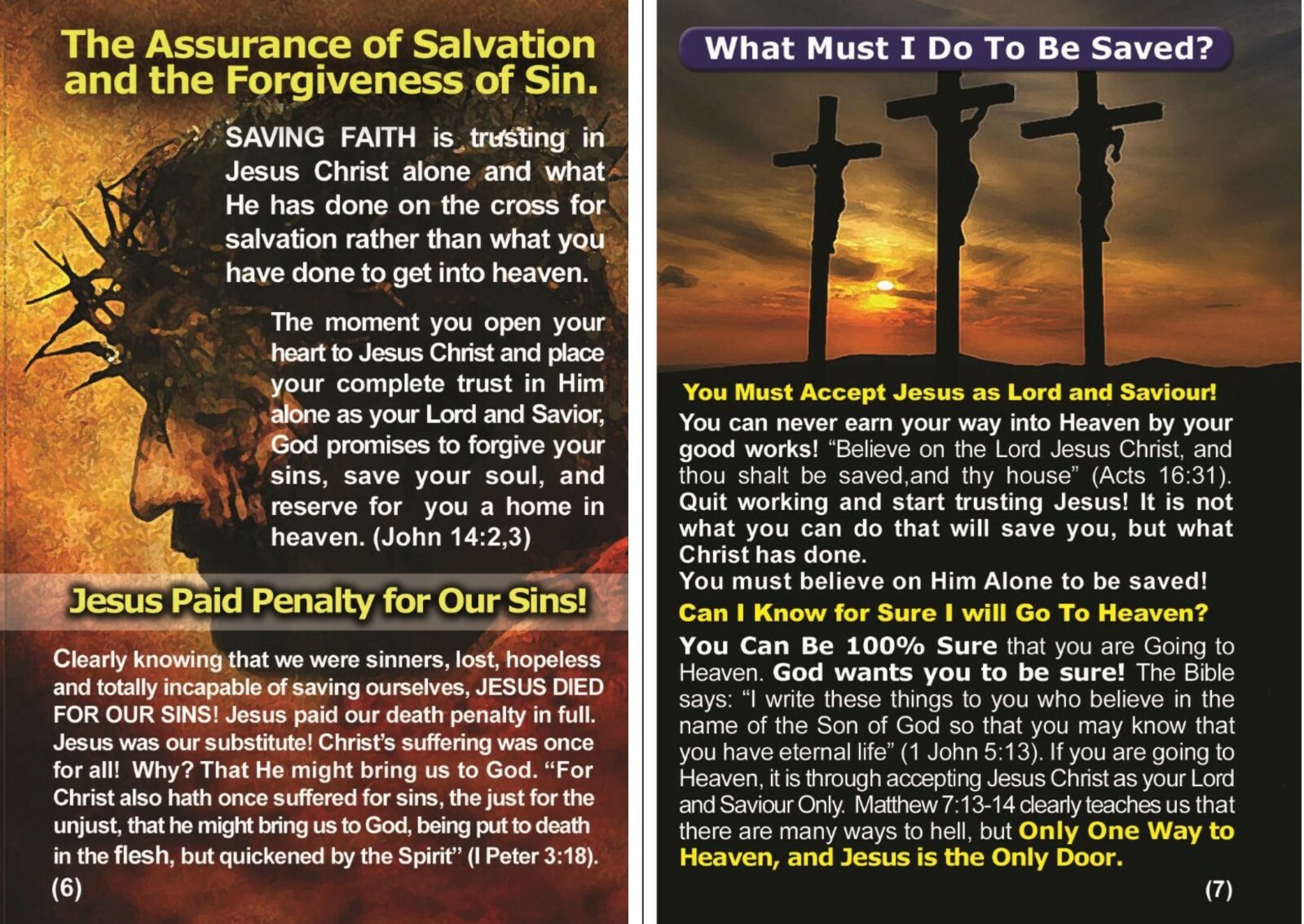BIBLE, Gospel Tracts: THE RAPTURE, PK of 32 Units, 16 Pages Each.