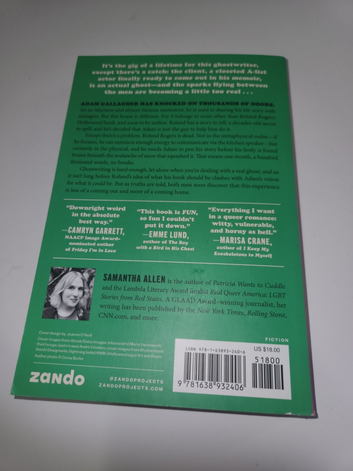 SAMANTHA ALLEN – Roland Rogers Isn’t Dead Yet New Paperback Book