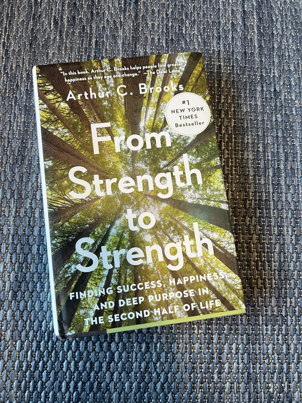 Signed Arthur C. Brooks From Strength to Strength Hardcover Autographed 1st Ed
