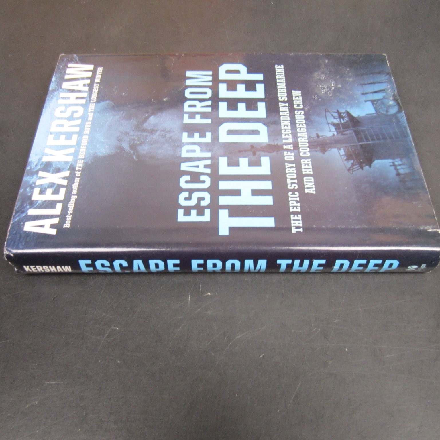 Escape From The Deep Alex Kershaw 2008 WWII Submarine History Da Capo Press HCDJ