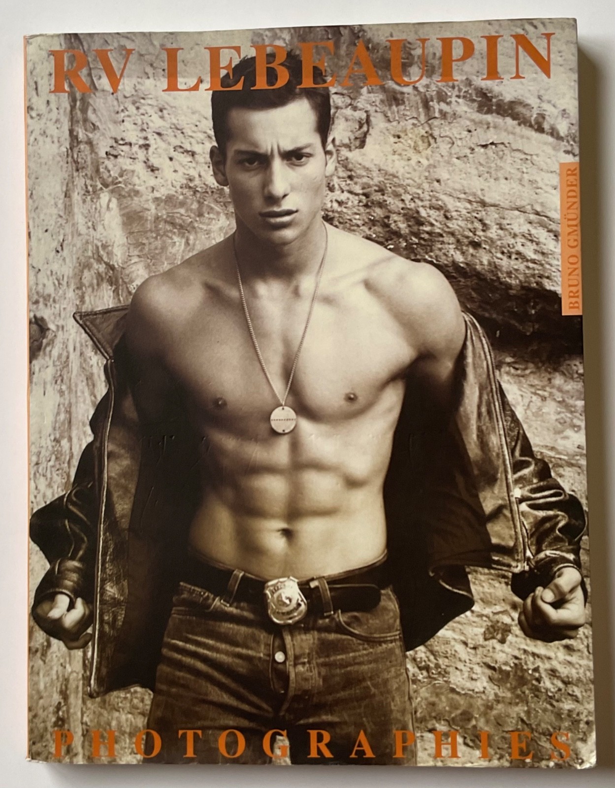 PHOTOGRAPHIES by R. V. Lebeaupin OOP 1994 Bruno Gmunder Male Photography Book