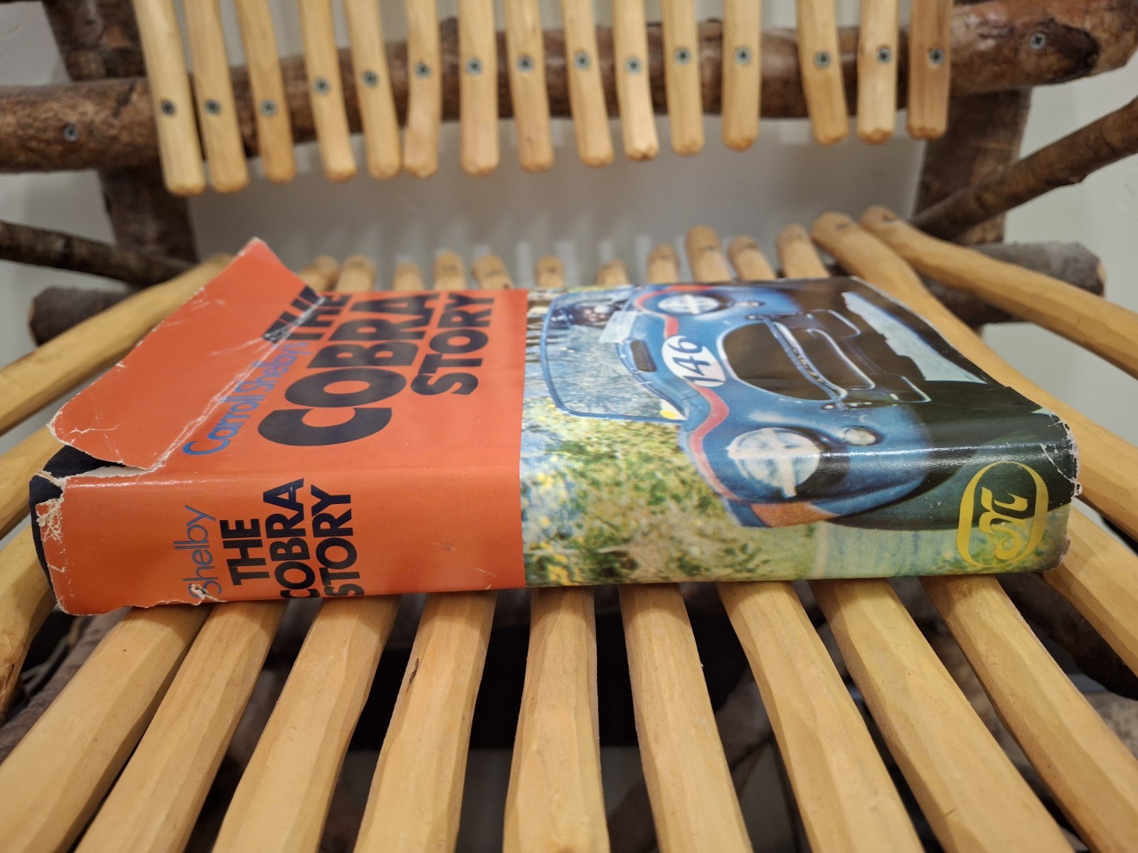 THE COBRA STORY Book by Carroll Shelby HC DJ 1974 Reprint 272 Pages