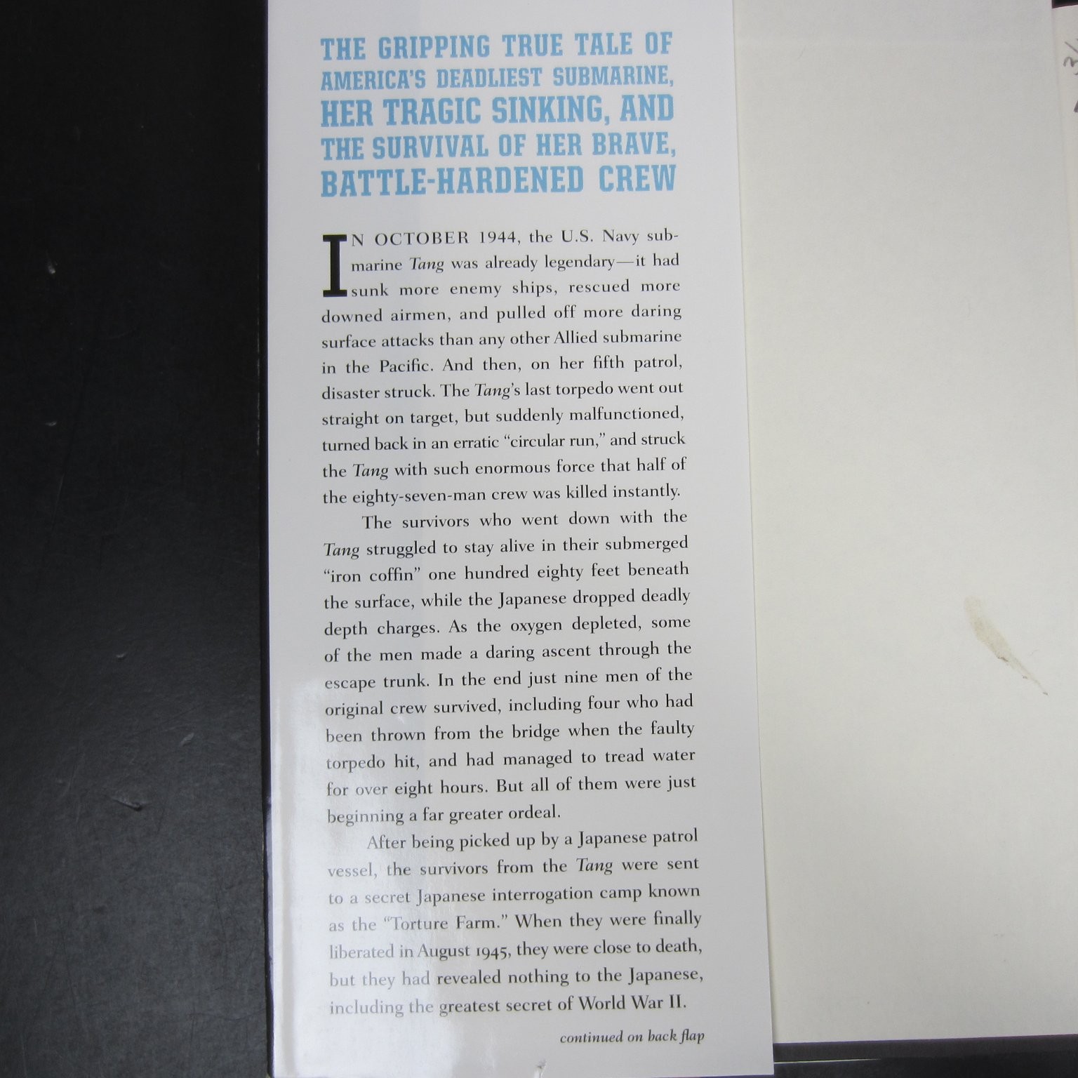Escape From The Deep Alex Kershaw 2008 WWII Submarine History Da Capo Press HCDJ