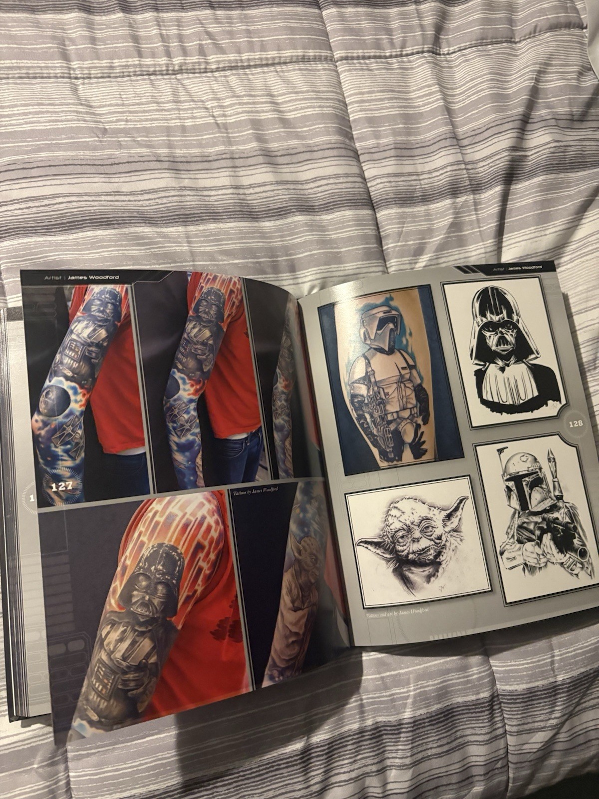 Star Wars Tattoo Photo Art Book 200 Pages The Force In The Flesh New
