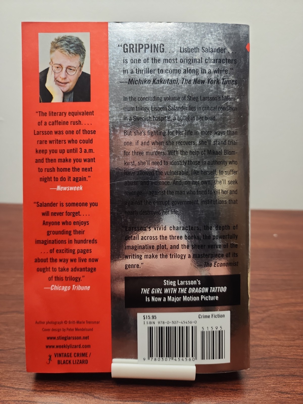 The Girl With The Dragon Tattoo Trilogy By Stieg Larsson (1st Vintage Ed, TPB)