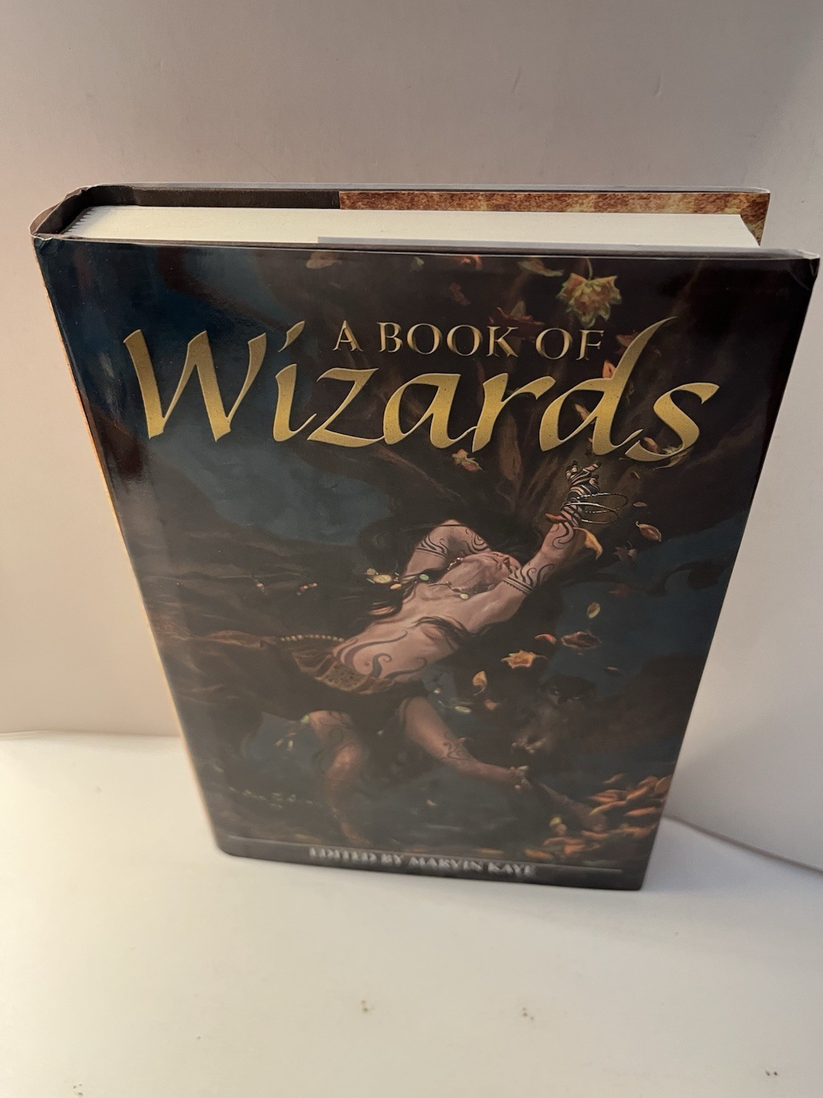 A BOOK OF WIZARDS Marvin Kaye Ed. SFBC 2008 HC/DJ Fantasy Very Good